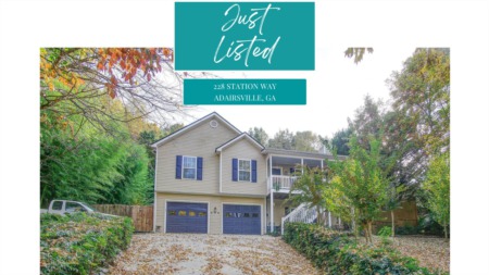 Just listed in Adairsville by Jenny Smith and Associates at 228 Station Way