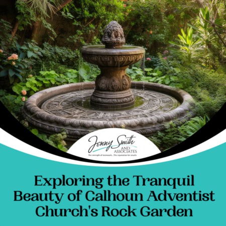 Exploring the Tranquil Beauty of Calhoun Adventist Church's Rock Garden