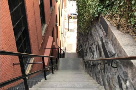 Exorcist Steps in Georgetown Now a Historic Landmark