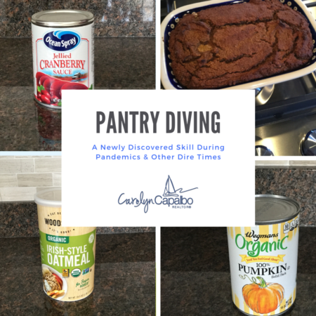Pantry Diving: A Newly Discovered Skill During Pandemics & Other Dire Times