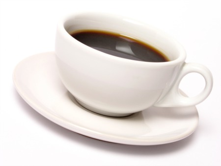 A cup of coffee and a conversation. 