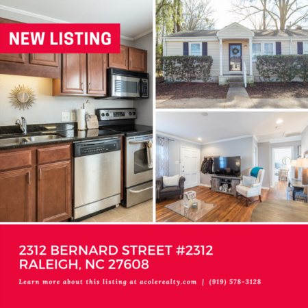 *NEW LISTING* Prime location inside the beltline with convenient access to Trader Joe's, Costco, Wegmans, Kiwanis Park, & more.