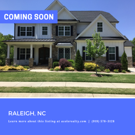 *COMING SOON* This stunning home in the highly sought-after community of The Hamptons at Umstead.