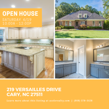 Open House: Saturday, June 19, 2021 from 10:00 AM - 12:00 PM