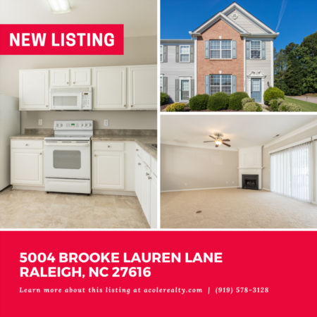 *NEW LISTING* Move in ready End Unit Townhome with fenced yard!