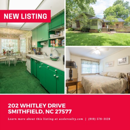 *NEW LISTING* Highly sought-after partial brick Ranch floor plan in a convenient Smithfield location.
