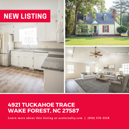 *NEW LISTING* Don't miss out on this newly renovated home on 1.17 acres in a convenient Wake Forest