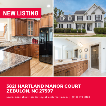 *NEW LISTING* Amazing cul-de-sac opportunity on 1.12 acres in a convenient Zebulon location.