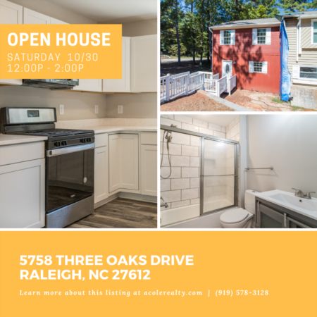 Open House: Saturday, October 30, 2021 from 12:00 PM - 2:00 PM