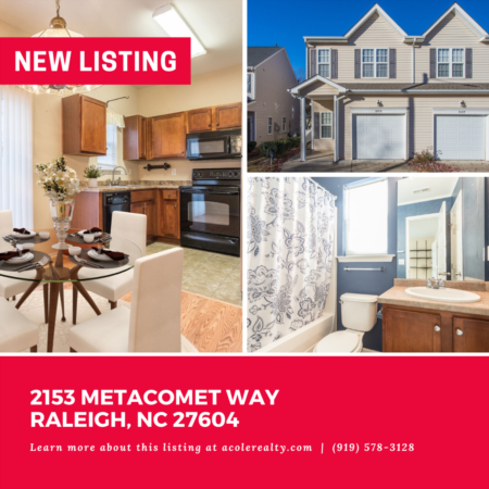 *NEW LISTING* End Unit Townhome with one car Garage! 
