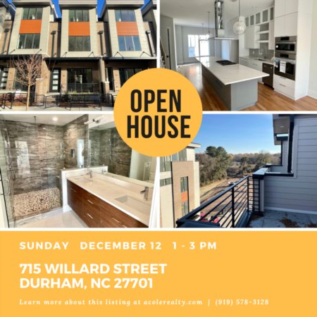 Open House: Sunday, December 12, 2021 from 1:00 PM - 3:00 PM