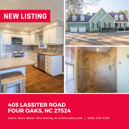 *NEW LISTING* This charming 4 bedroom home sits on one acre and features a 1st Floor Master, Office, Bonus Rm, Media Rm w/ projector, 2 car Garage, Detached Garage/Wksp, spacious secondary bedrooms, and gleaming hardwoods throughout most of the 1st Floor.