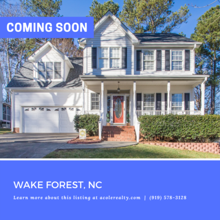 *COMING SOON* This spectacular home sits on a wooded cul-de-sac lot in an highly sought-after WF neighborhood right off Main St. Walk to Wegmans!