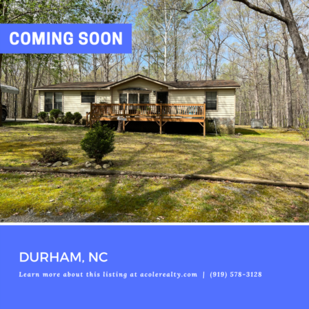 *COMING SOON* Peaceful & Private Country Retreat in a spectacular N. Durham location.