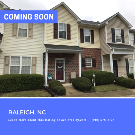 *COMING SOON* Move In Ready Townhome in the lovely community of Addison Reserve.