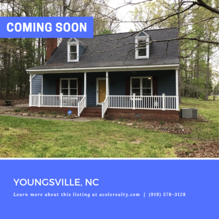 *COMING SOON* This charming four bedroom Cape Cod home is nestled on a large corner lot.