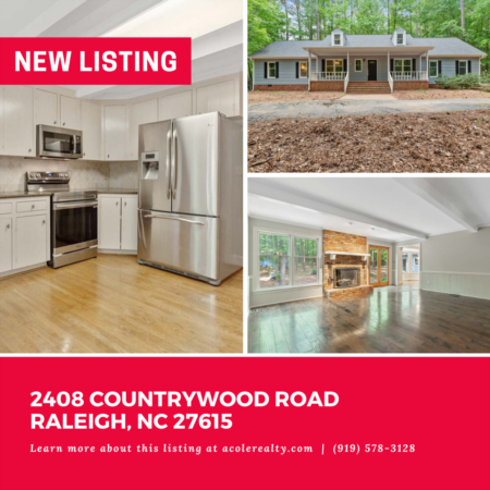 *NEW LISTING* Located on an acre, this beautiful home offers privacy in a central location w/ easy access to 540/Hwy 98 and close to everything you could want in N Raleigh.