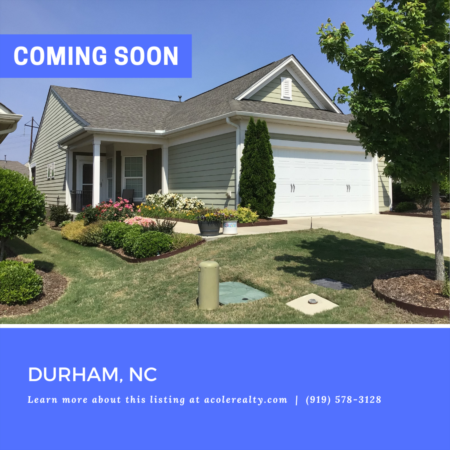 *COMING SOON* Come home to easy living in the highly sought-after Carolina Arbors/Del Webb 55+community.