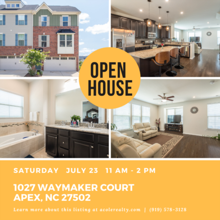  Open House: Saturday, July 23, 2022 from 11:00 AM - 2:00 PM