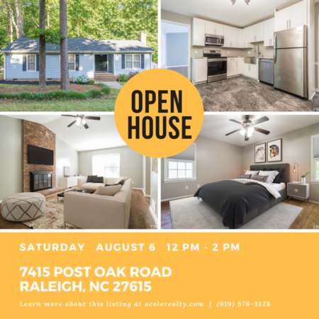 Open House: Saturday, August 6, 2022 from 12:00 PM - 2:00 PM