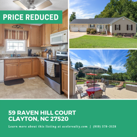*PRICE REDUCTION*A $10,000 price adjustment has just been made on 59 Raven Hill Court, Clayton!