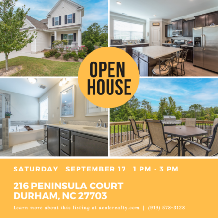 *OPEN HOUSE* Saturday, September 17, 2022 from 1:00 - 3:00 PM