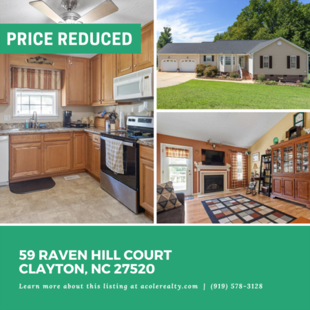 *PRICE REDUCTION*A $15,000 price adjustment has just been made on 59 Raven Hill Court, Clayton!