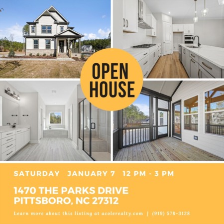 Open House: Saturday, January 7, 2023 from 12:00 PM - 3:00 PM