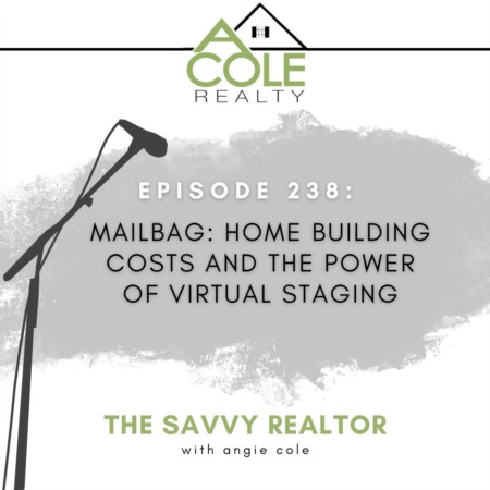 Mailbag: Home Buildings Costs and the Power of Virtual Staging