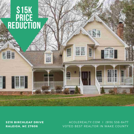 *15K PRICE REDUCTION* in RALEIGH NC!