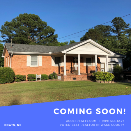 COMING SOON to Coats, NC!