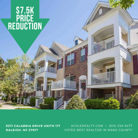 PRICE REDUCTION *7.5K OFF* in Raleigh, NC!!