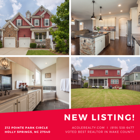 *NEW LISTING* in Holly Springs, NC!