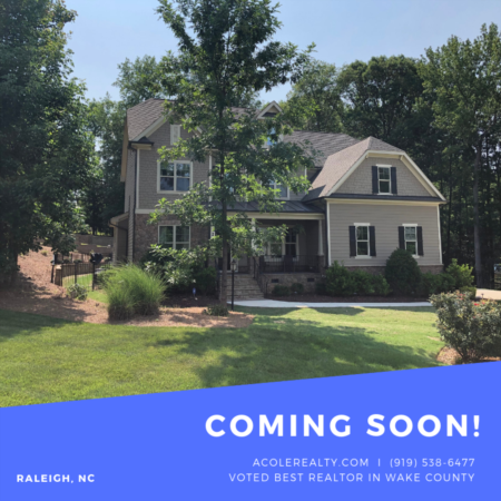 *Coming soon* 3217 Bryant Falls Ct. Raleigh