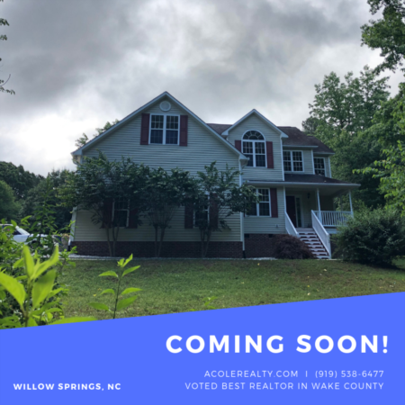 *Coming Soon* Listing - 112 Raspberry Ct Willow Springs