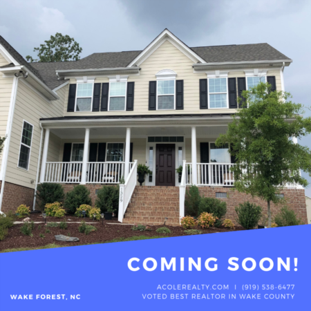Beautiful Home *Coming SOON* to Wake Forest, NC!