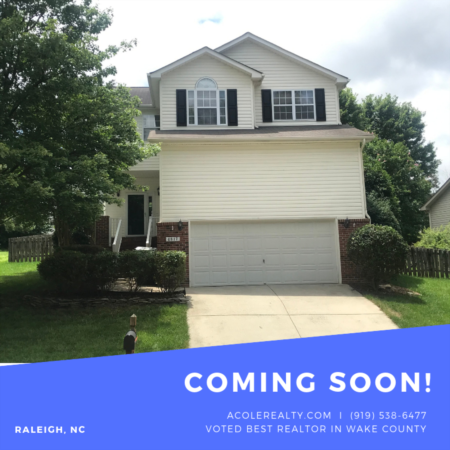 *COMING SOON* Home in Raleigh, NC 27612!