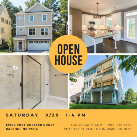 *OPEN HOUSE* Saturday, September 28, 2019 from 1:00 PM - 4:00 PM