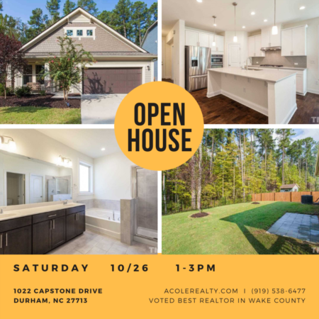 Open House: Saturday, October 26, 2019 from 1:00 PM - 3:00 PM