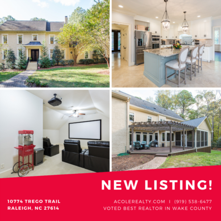 *NEW LISTING* Beautiful custom hm in highly desired N. Raleigh Community
