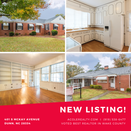 *NEW LISTING* In Dunn, NC with Tons of History!