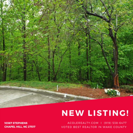 *NEW LISTING* Private cul-de-sac wooded lot in Chapel Hill!