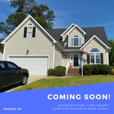 *COMING SOON* Home in Northeast Raleigh!