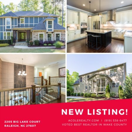 *NEW LISTING* Luxury home in Woods At Umstead!