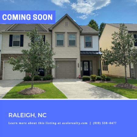 *COMING SOON* Incredible End Unit Townhome with one car Garage!