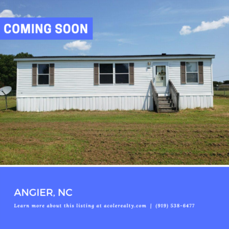 *COMING SOON* Excellent opportunity in the popular McGees Crossroads area of Johnston County. 