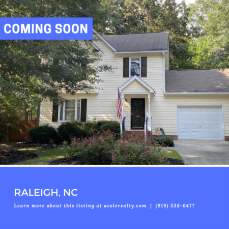  *COMING SOON* Be the first to know! For more details on this Raleigh, NC listing