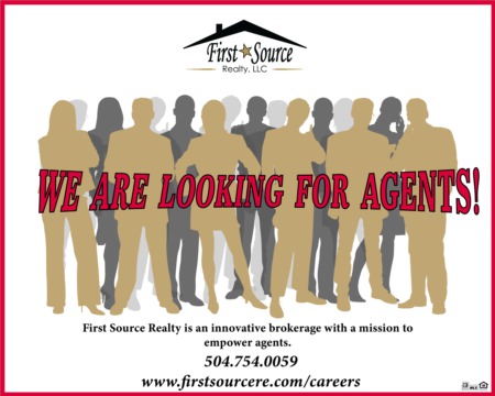 We Are Looking for Real Estate Agents!