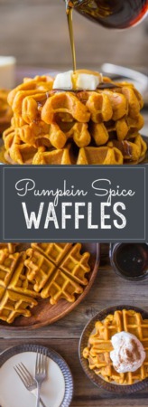 Pumpkin Spice Waffles