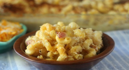 “Big Kid’ Cavatappi Mac and Cheese